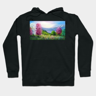 Spring in the mountains Hoodie